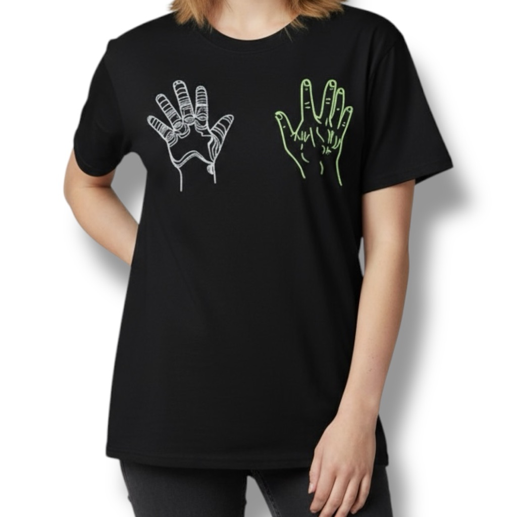 Handmade Nwt Bucky/Winter Soldier Naughty Hands W/ Shield On Arm Shirt